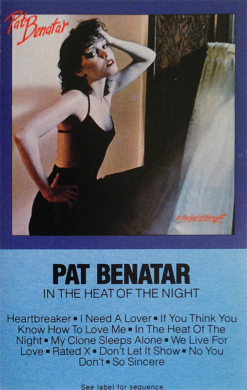 pat benesta - the rhythm of the night