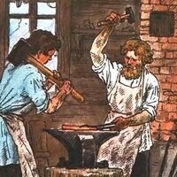Зинаида Кириллова— Во кузнице