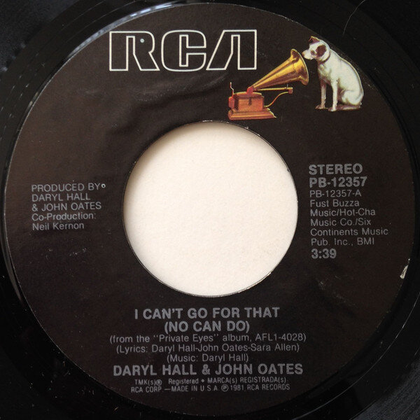 Daryl Hall & John Oates - I Can't Go For That (No Can Do)