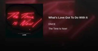 DNCE - What's Love Got To Do With It