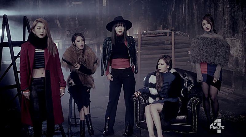 4Minute - Cold Rain