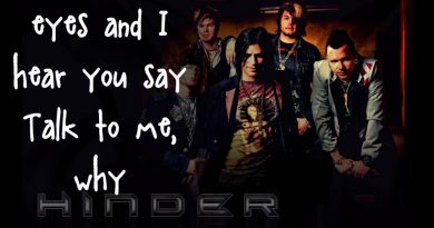 Hinder - Talk To Me