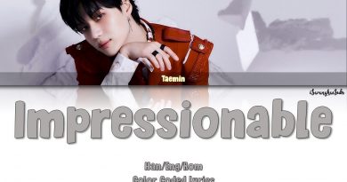 TAEMIN - 유인 Impressionable