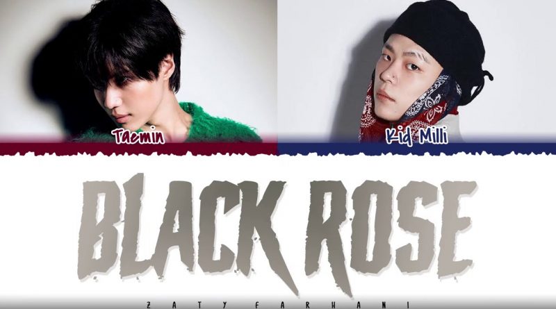 TAEMIN, Kid Milli - 일식 Black Rose