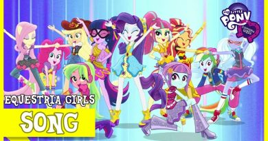 Twilight Sparkle, Sunset Shimmer, Rainbow Dash, Apple Jack, Pinkie Pie, Rarity - Dance Magic