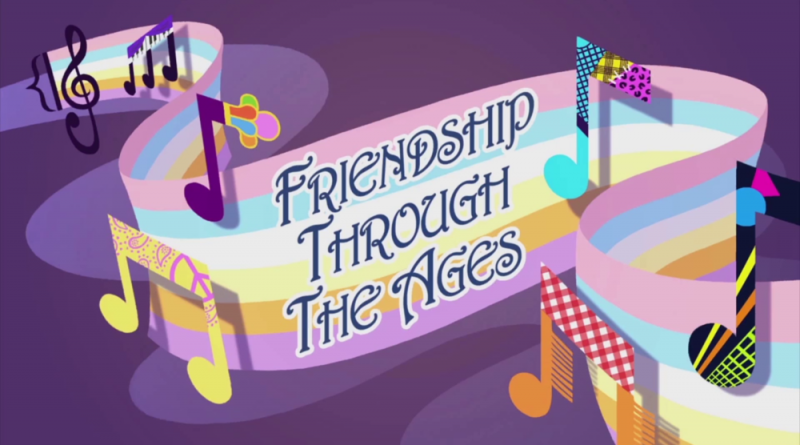 Twilight Sparkle, Sunset Shimmer, Rainbow Dash, Apple Jack, Pinkie Pie, Rarity - Friendship Through the Ages