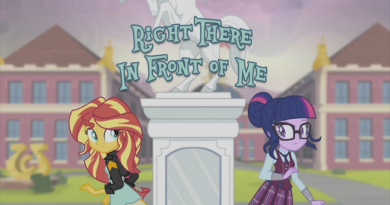 Twilight Sparkle, Sunset Shimmer, Rainbow Dash, Apple Jack, Pinkie Pie, Rarity - Right There in Front of Me