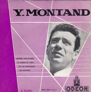 Yves Montand - Grands boulevards